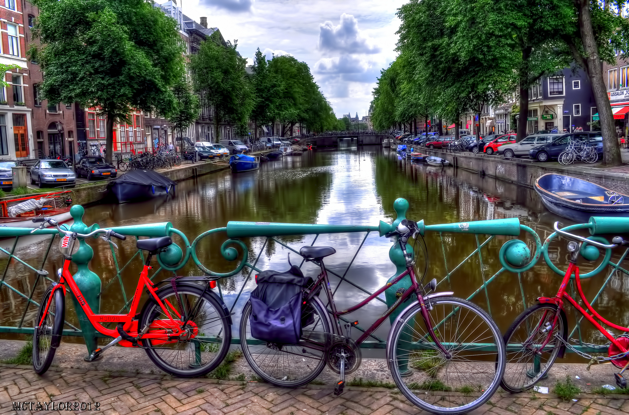 桌面上的壁纸北荷兰 阿姆斯特丹 自行车