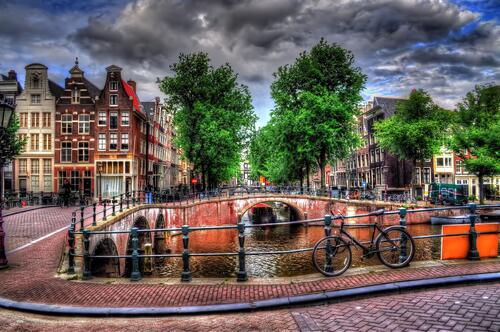 Фото про амстердам, нидерланды