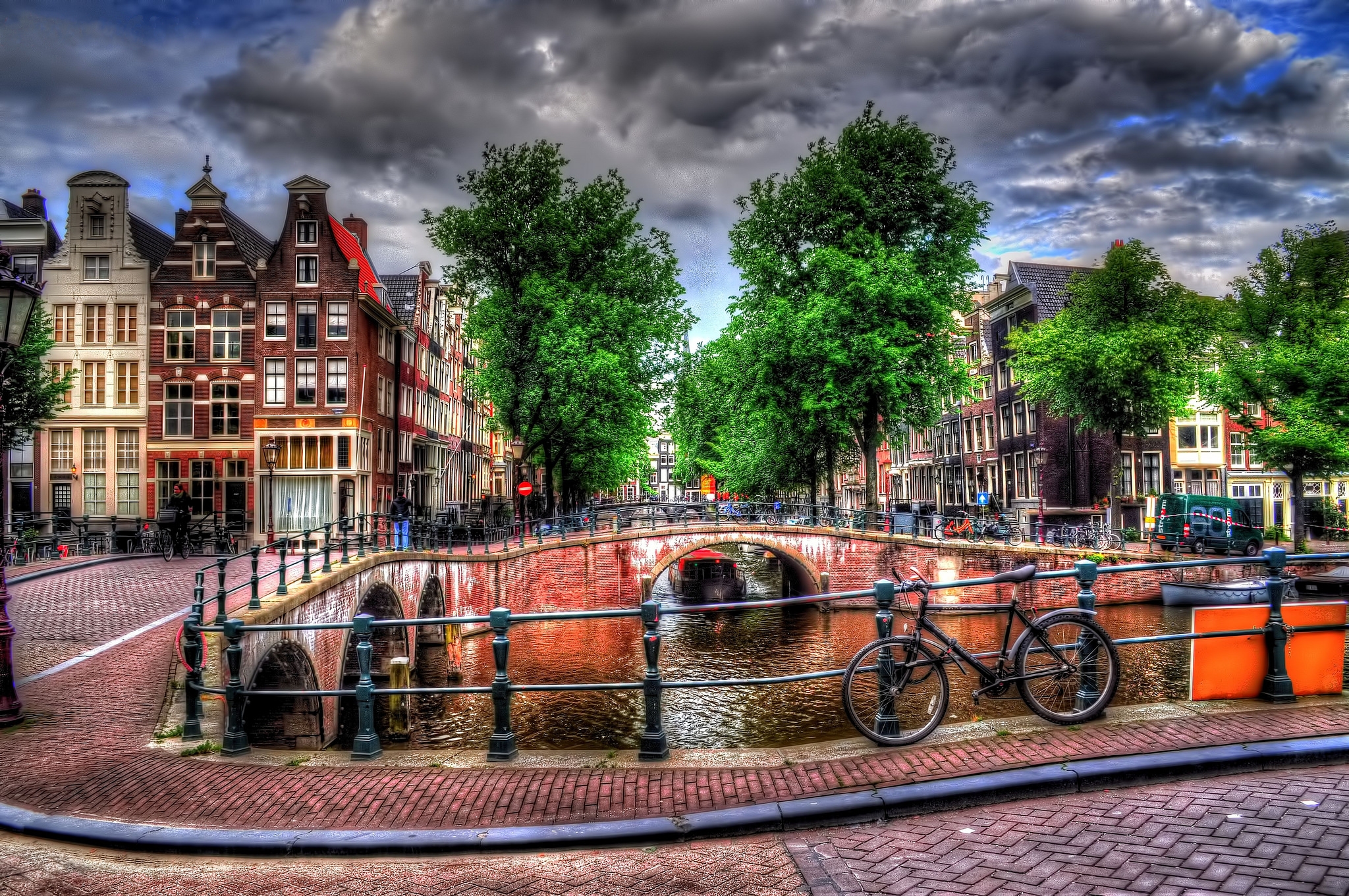 Бесплатное фото Фото про амстердам, нидерланды