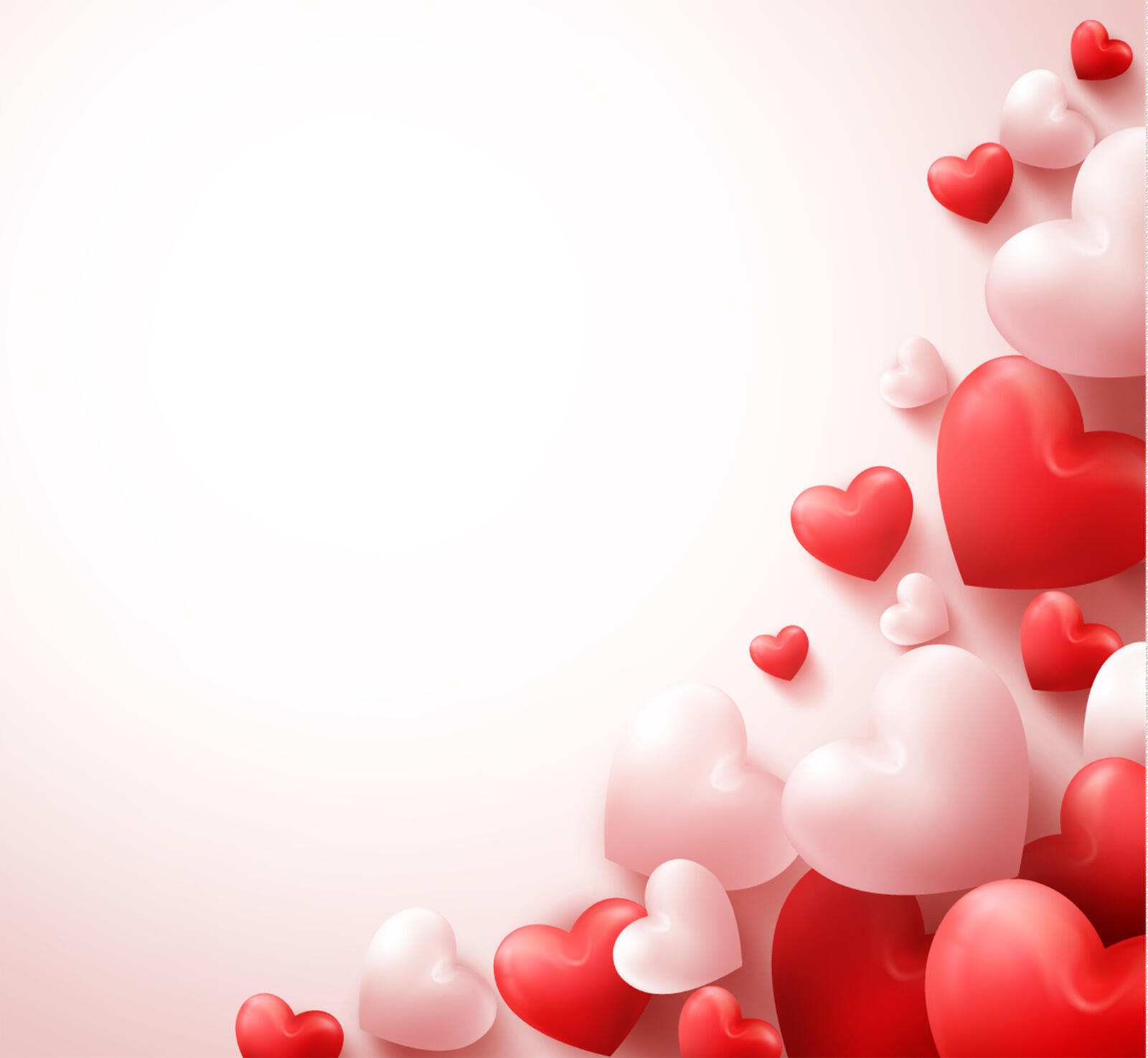 Wallpapers hearts Valentine Valentine day on the desktop