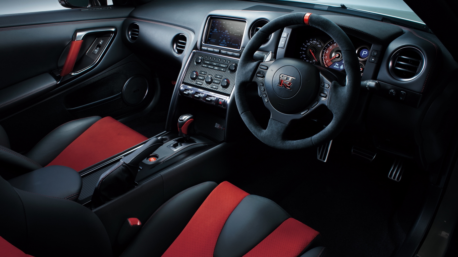 Wallpapers Nissan GRT interior right-hand drive on the desktop