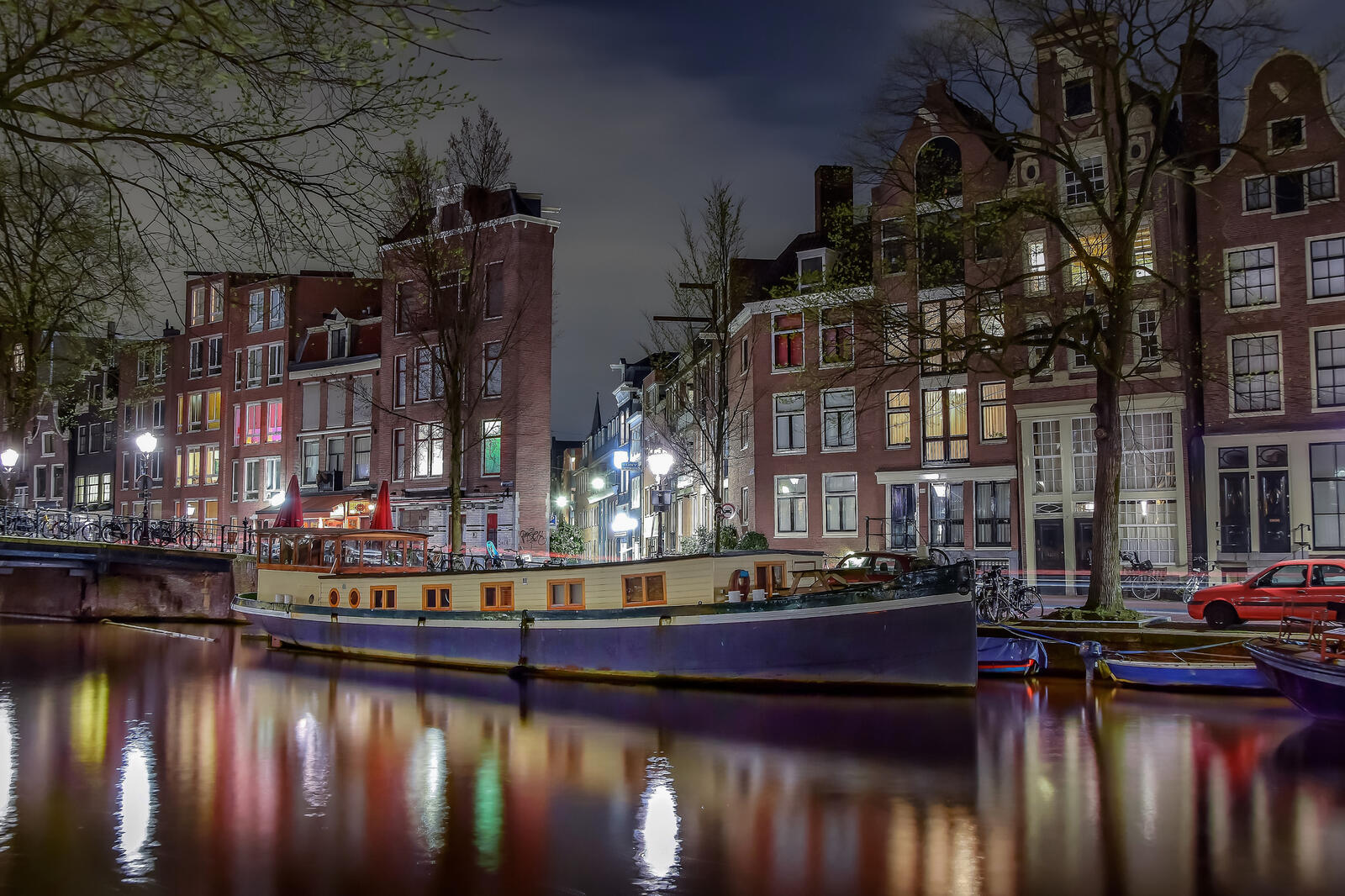 Обои Амстердам корабль Нидерланды на рабочий стол