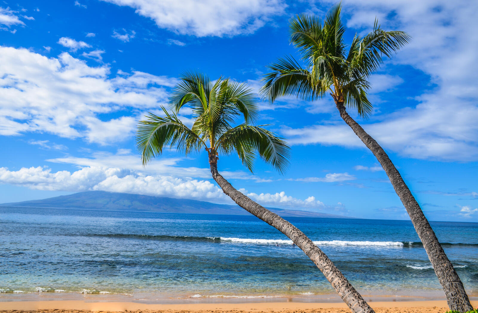 Обои Kaanapali Beach Maui Hawaii на рабочий стол