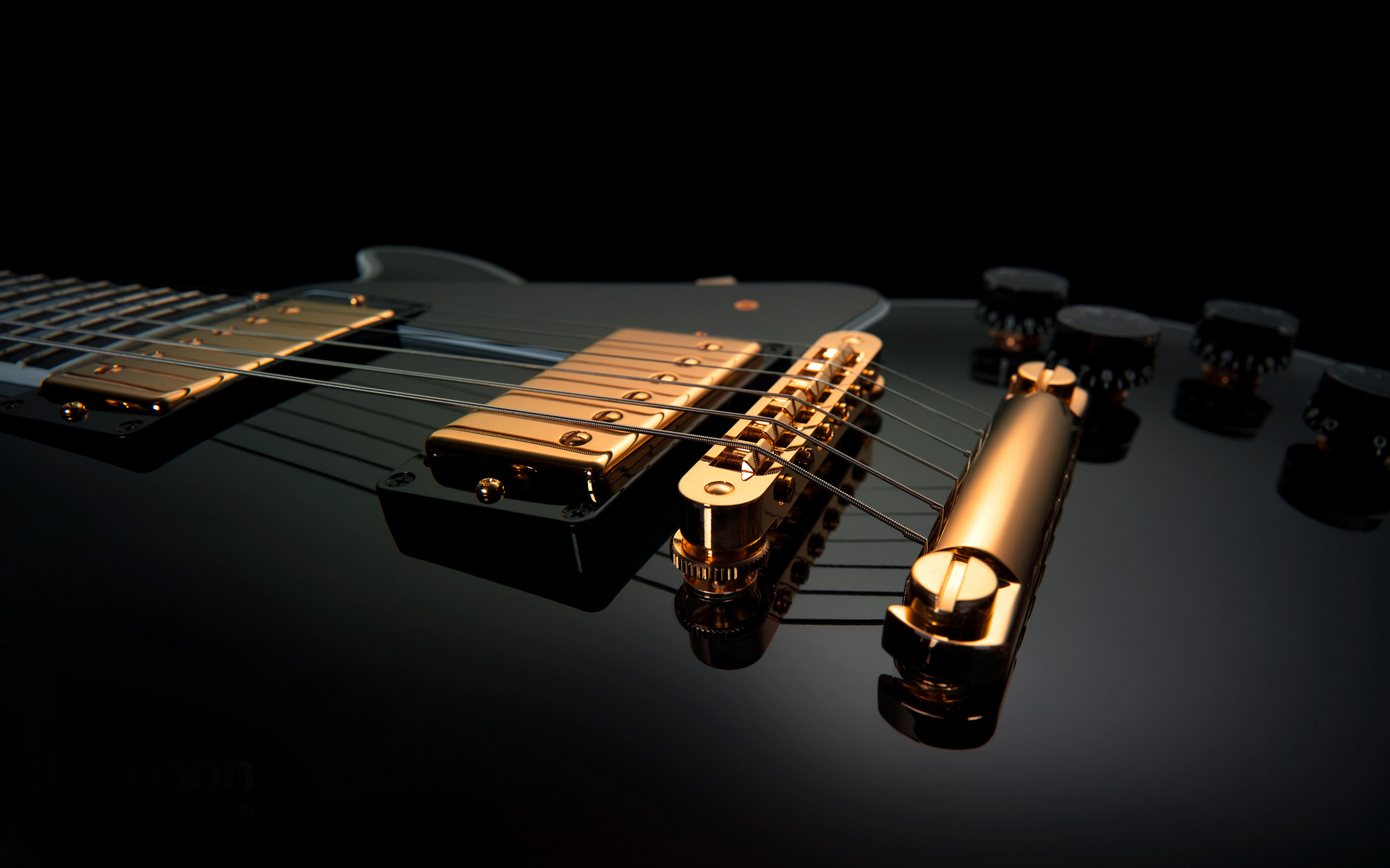 Photo free black, strings, electric guitar