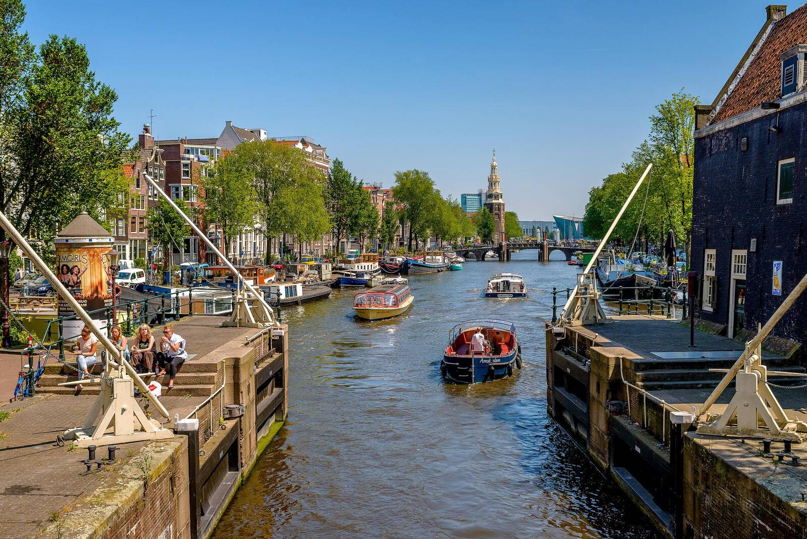 Wallpapers Holland the capital and the largest city of the Netherlands Amsterdam on the desktop
