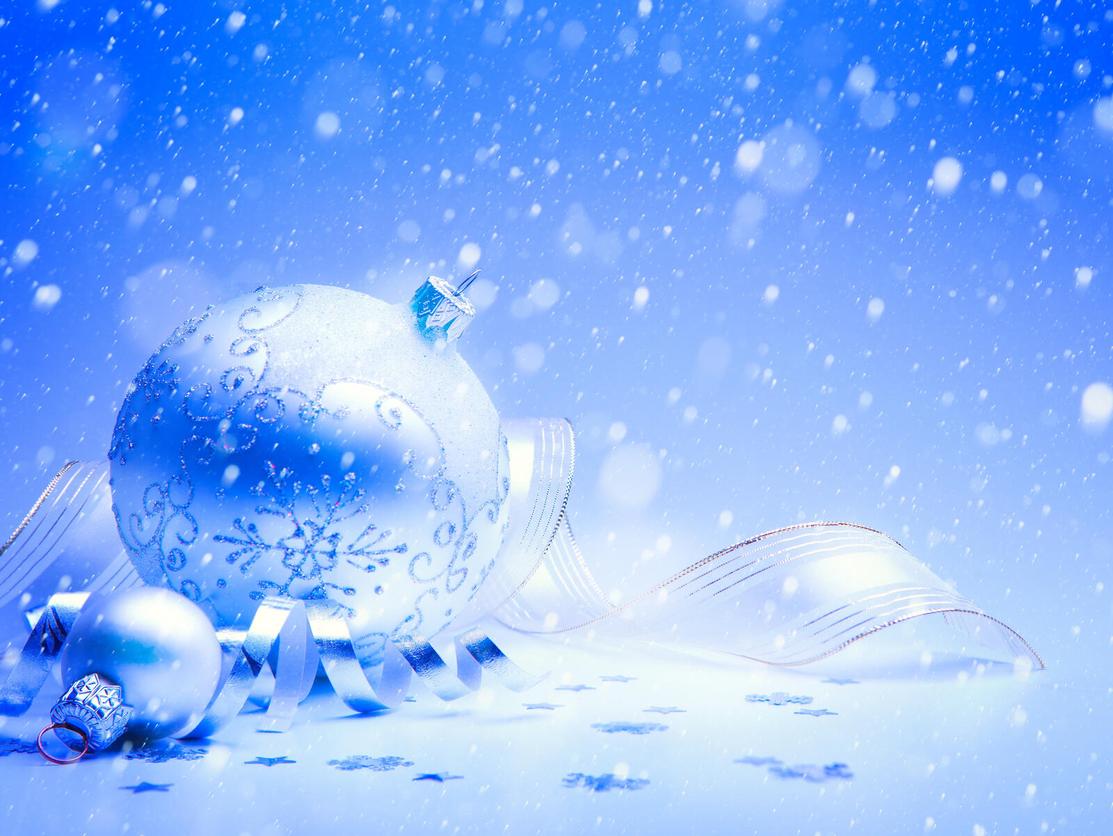 Wallpapers christmas balls new year new years toys on the desktop