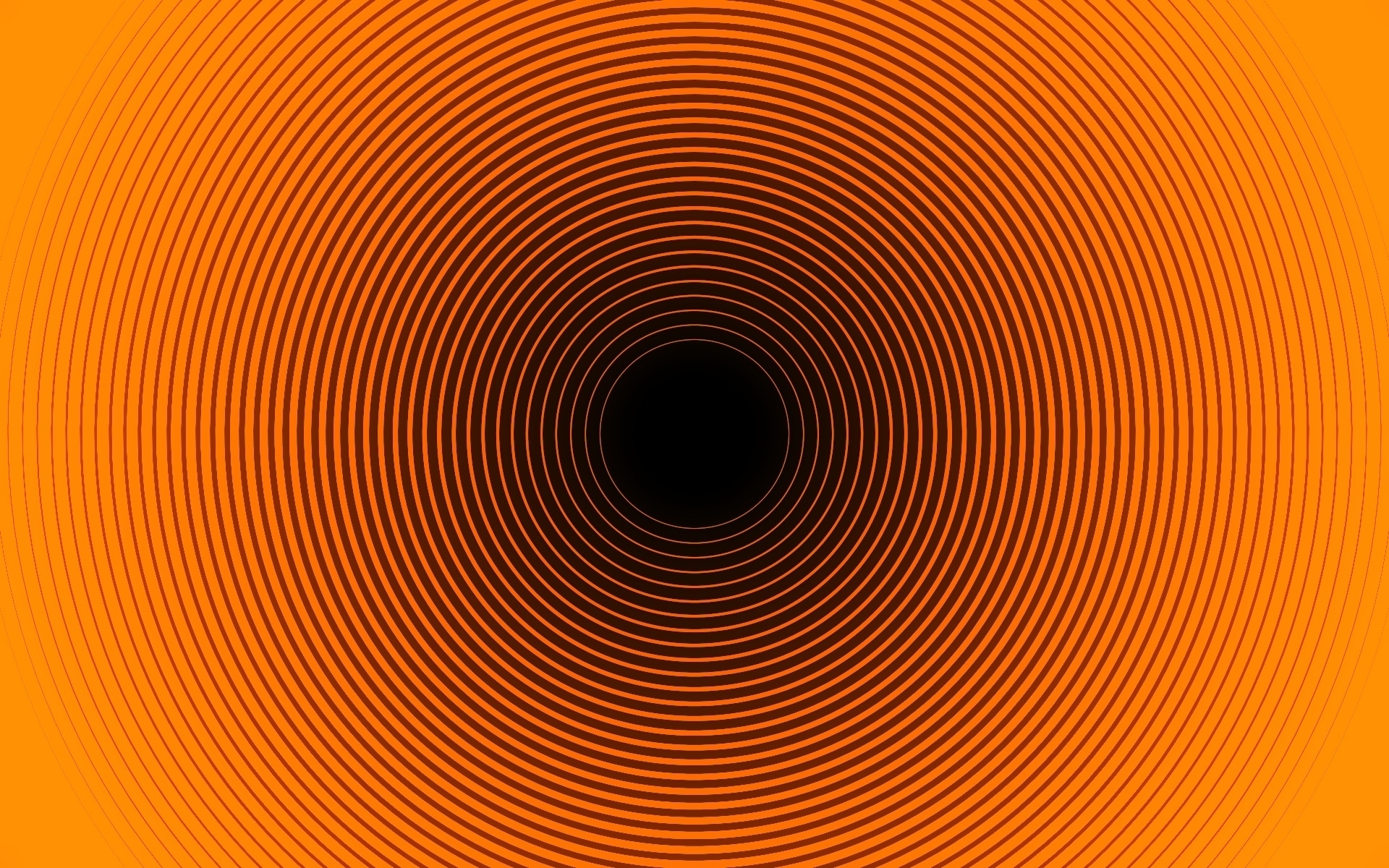 Wallpapers Black point circles hypnosis on the desktop