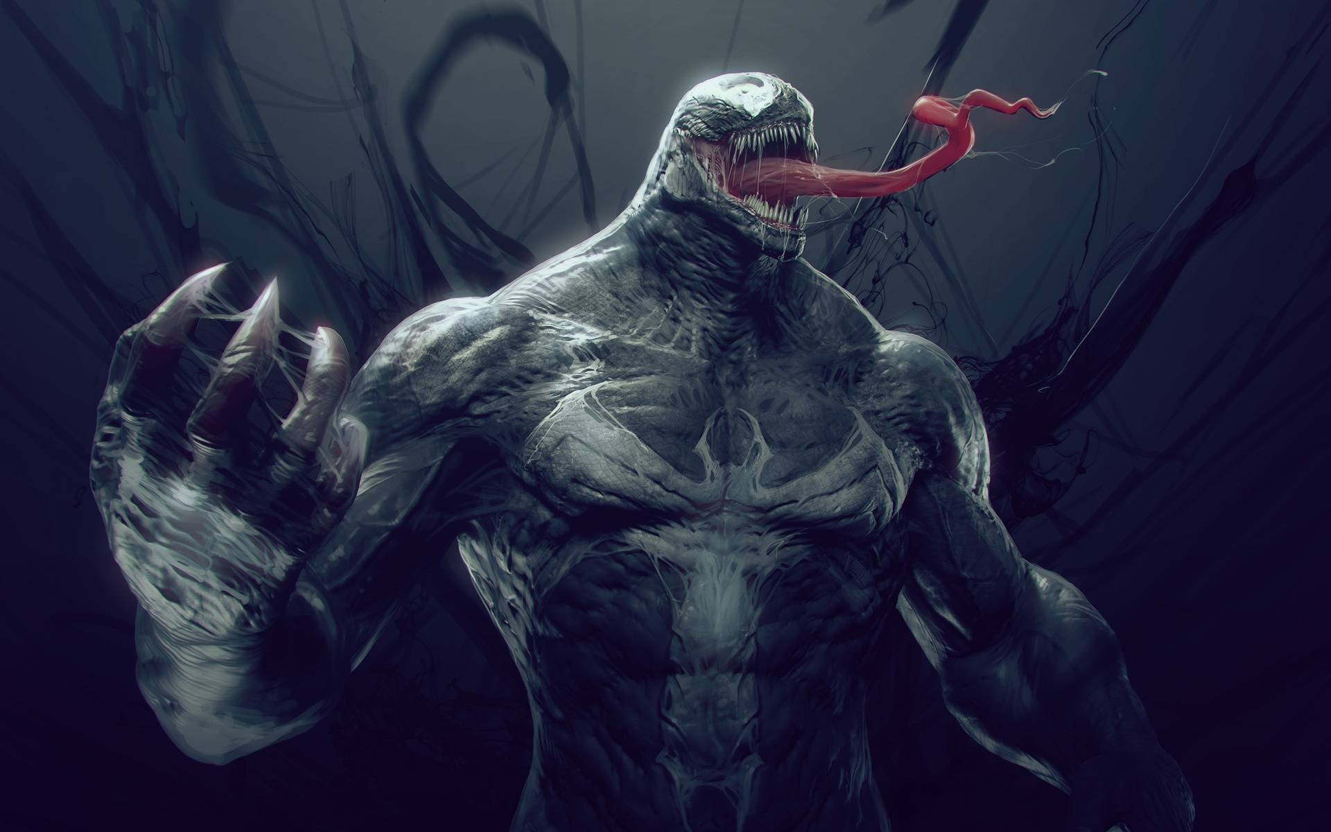 Фото бесплатно веном, venom, человек паук