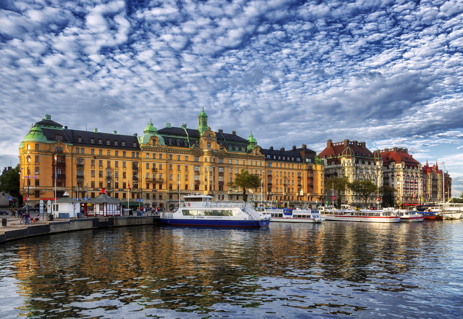 Обои Стокгольм здания дома на рабочий стол
