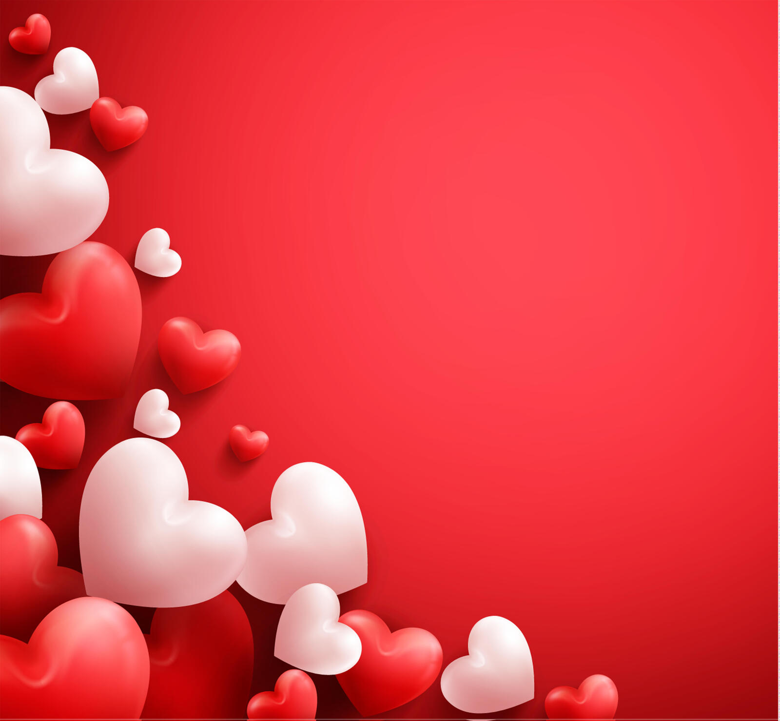 Wallpapers holidays hearts a day of lovers on the desktop