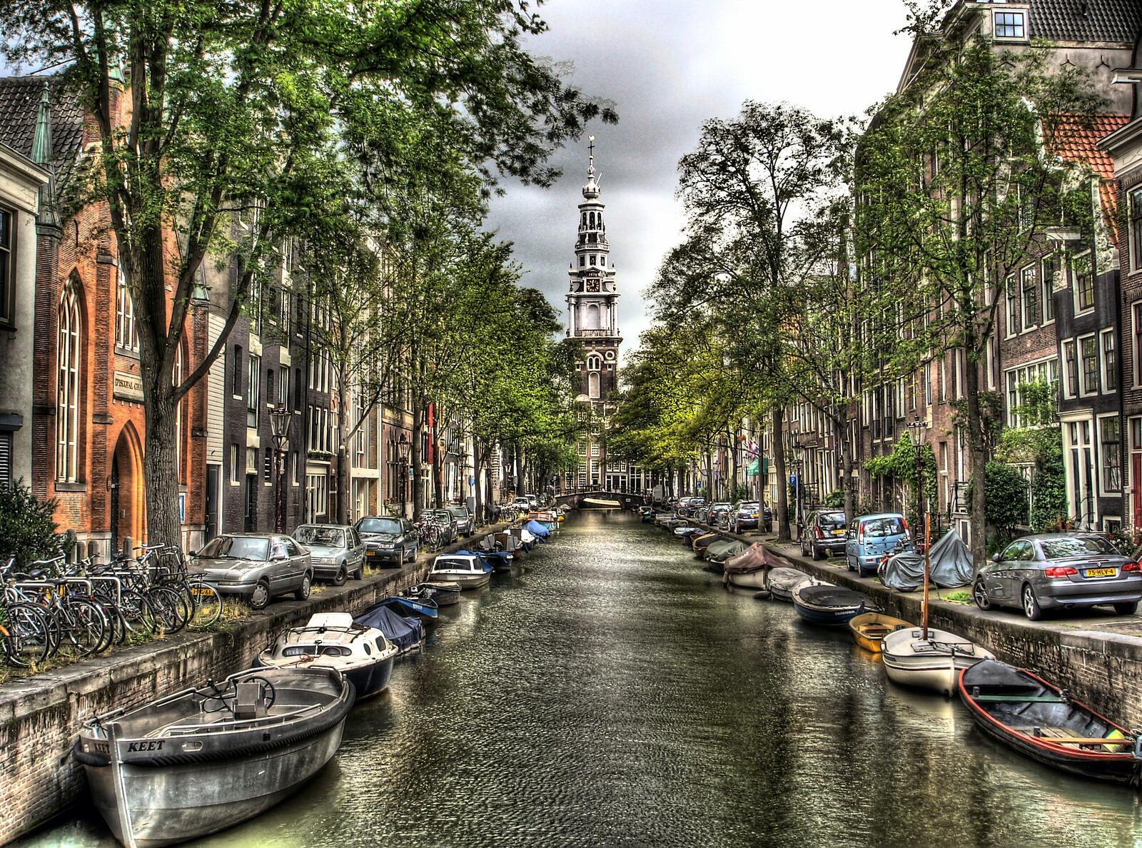 桌面上的壁纸阿姆斯特丹 位于荷兰北部的省份 荷兰首都和最大城市