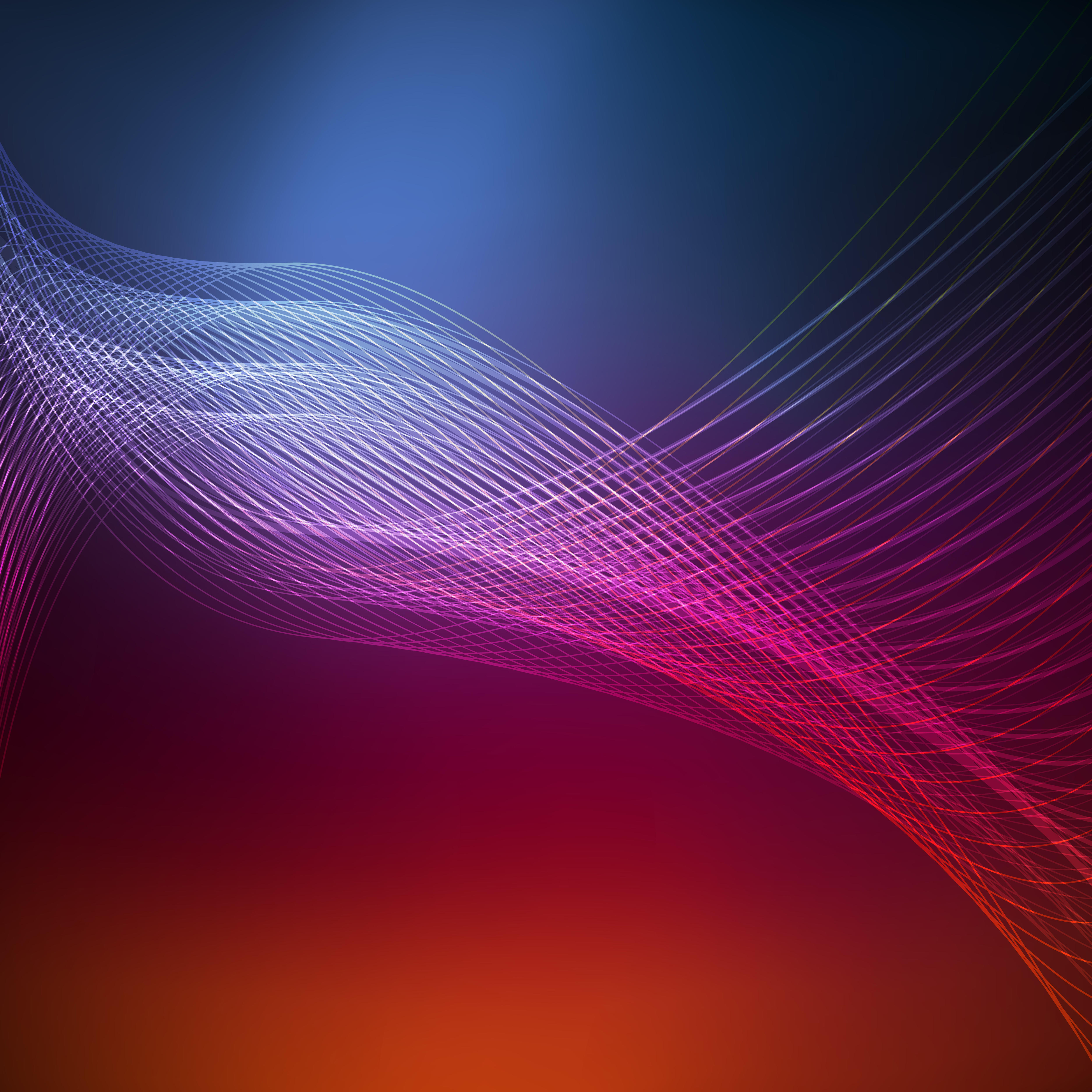 Wallpapers multicolored background abstraction blue on the desktop