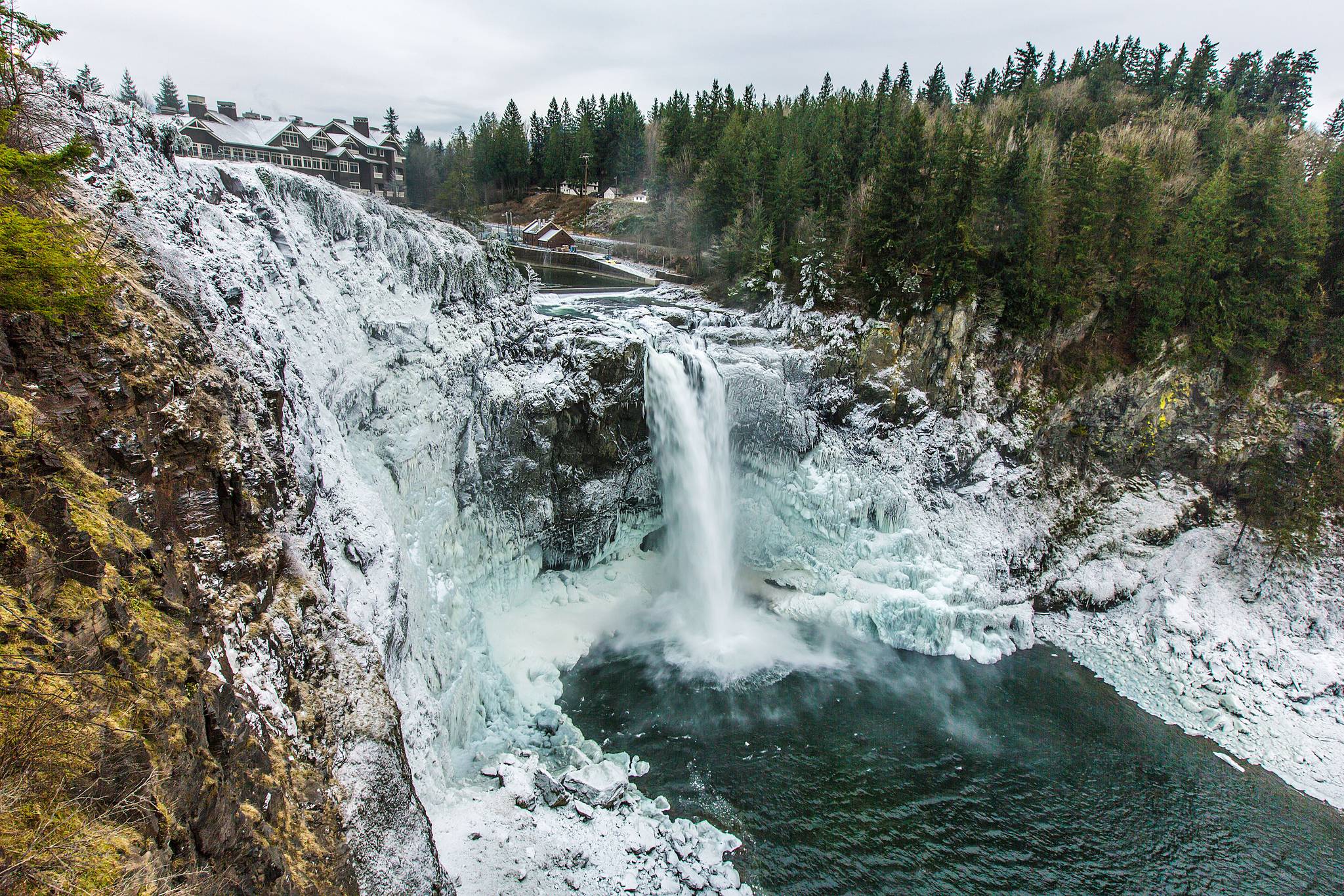 Фото бесплатно Водопад Сноквалми, Snoqualmie Falls, США