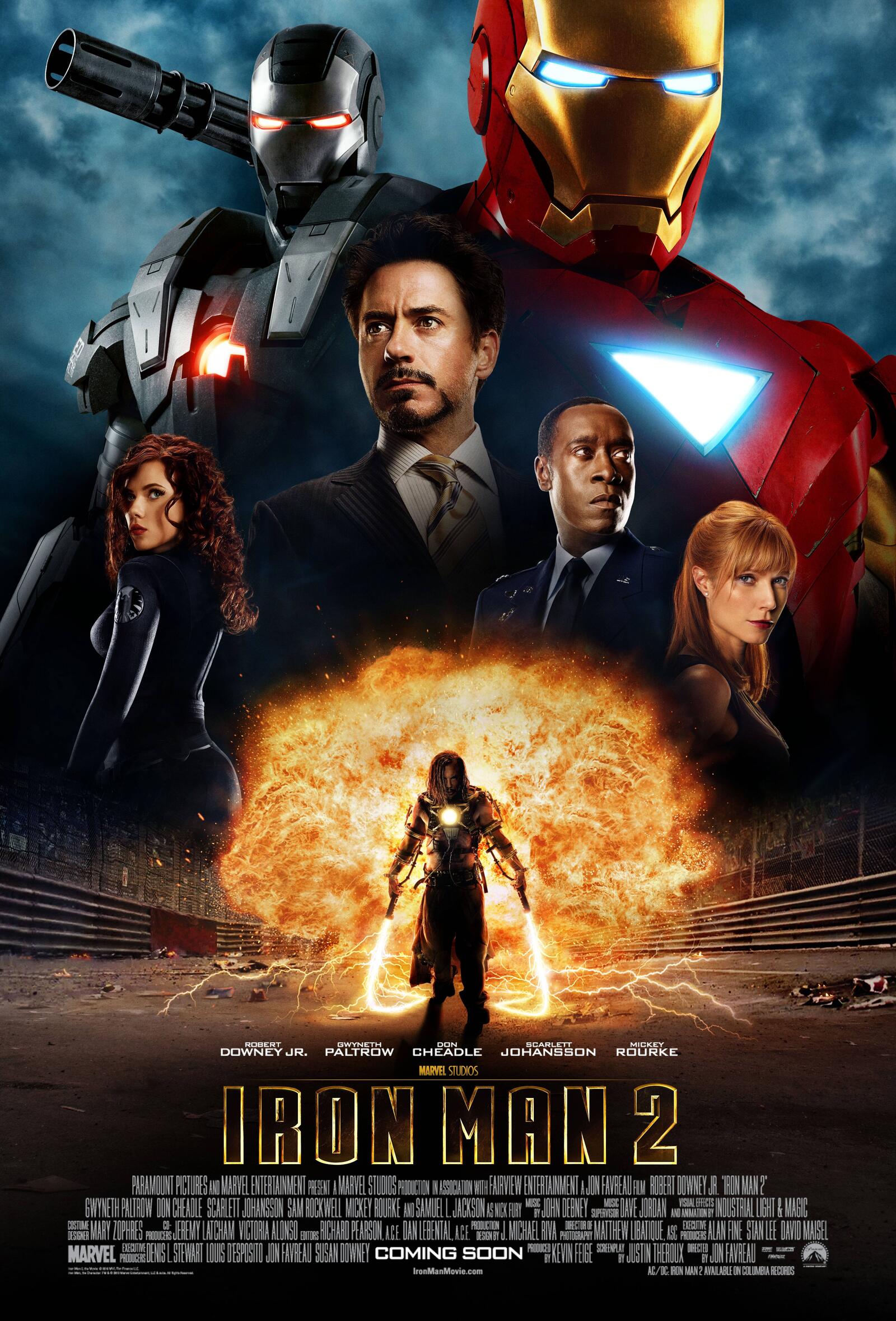 Wallpapers Iron Man 2 movie film on the desktop
