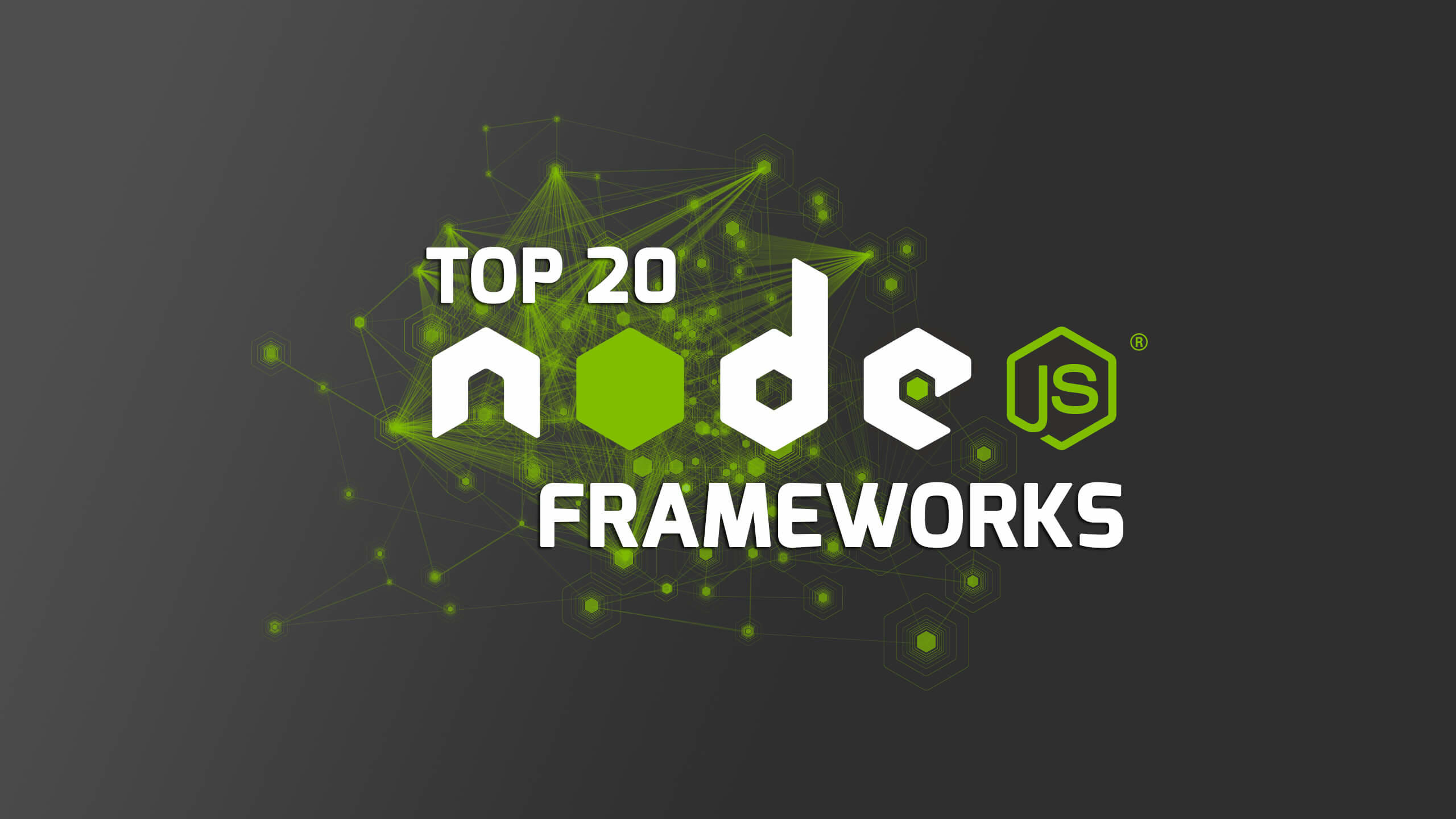 Wallpapers node js programming framework on the desktop