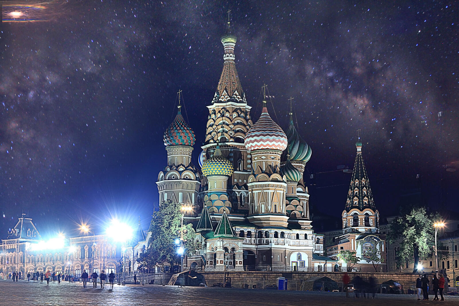 Wallpapers St Basils Cathedral city Russian on the desktop