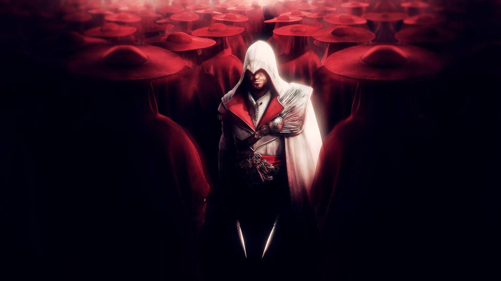Wallpapers Assassin Creed game character on the desktop