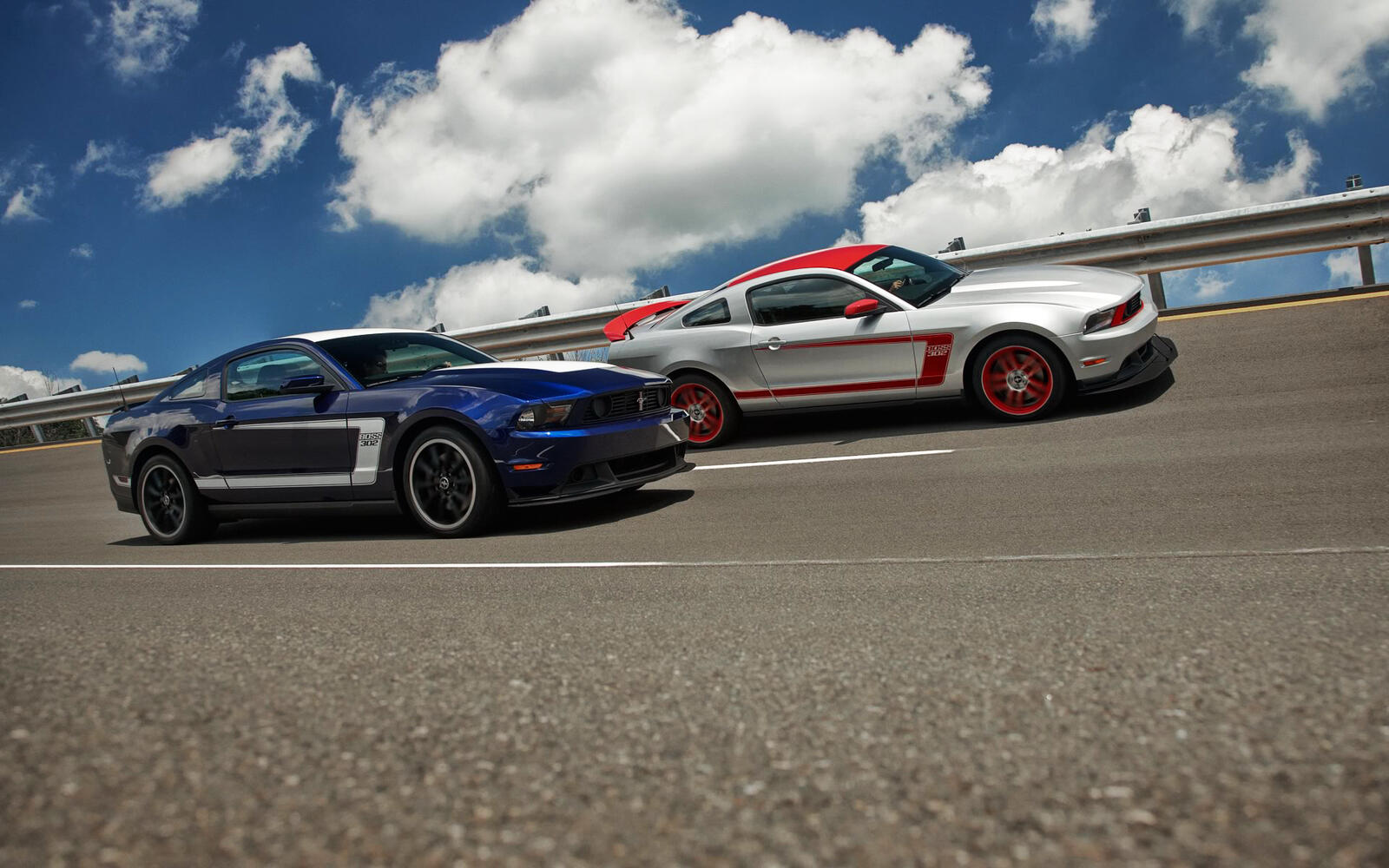 Wallpapers Ford Mustang Couple on the desktop