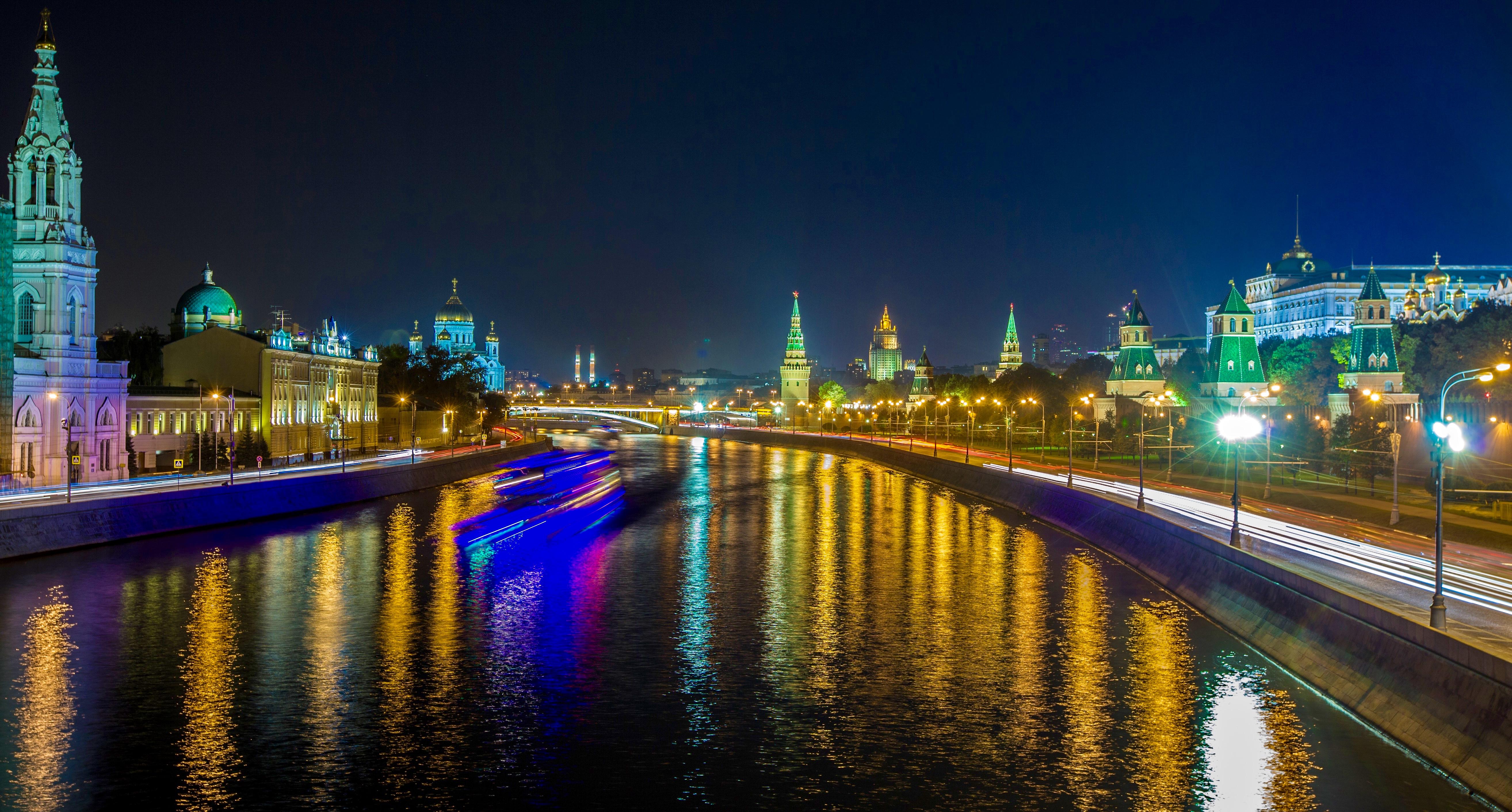 Обои городской пейзаж город Москва на рабочий стол