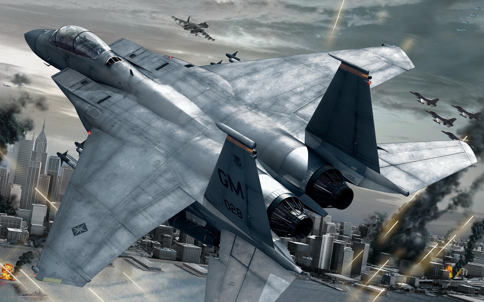 Wallpapers airplanes fighters war on the desktop