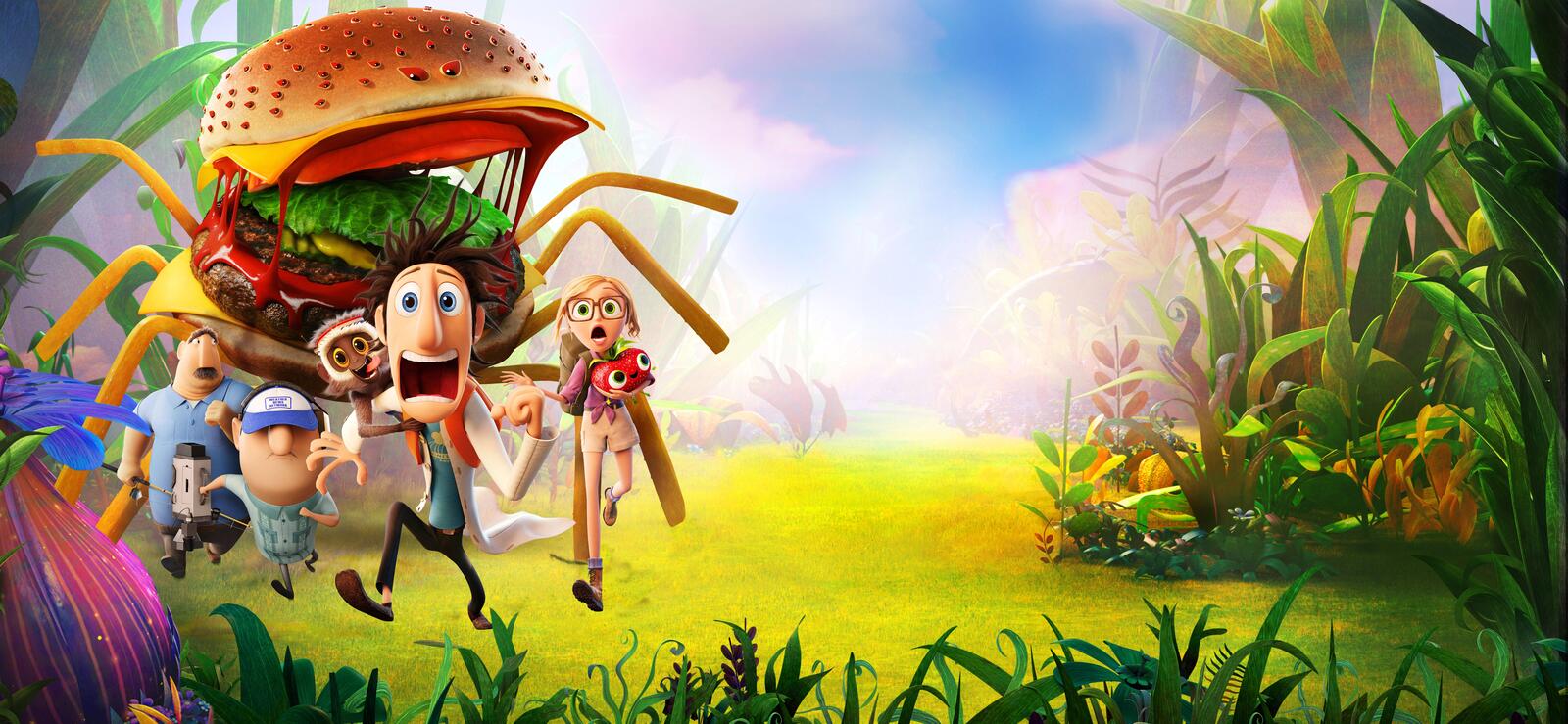 Wallpapers Cloudy 2 Revenge of GMO Cloudy with a Chance of Meatballs 2 cartoon on the desktop