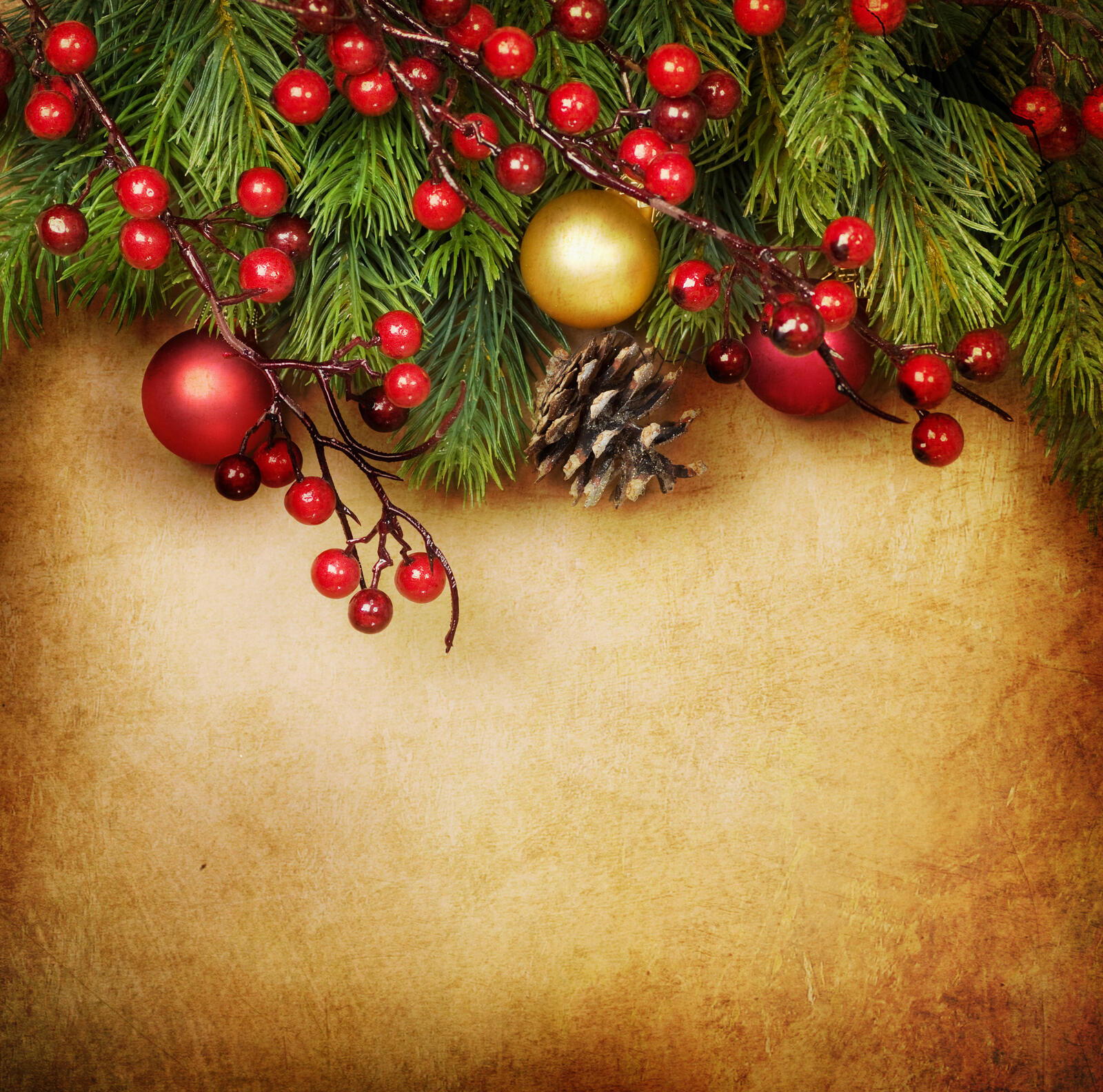 Wallpapers Christmas decorations New Year s style background on the desktop