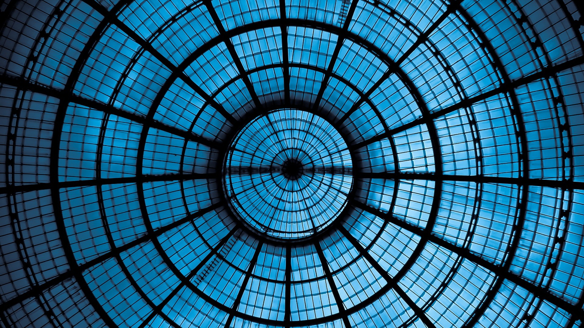 Wallpapers glass dome view from the inside on the desktop