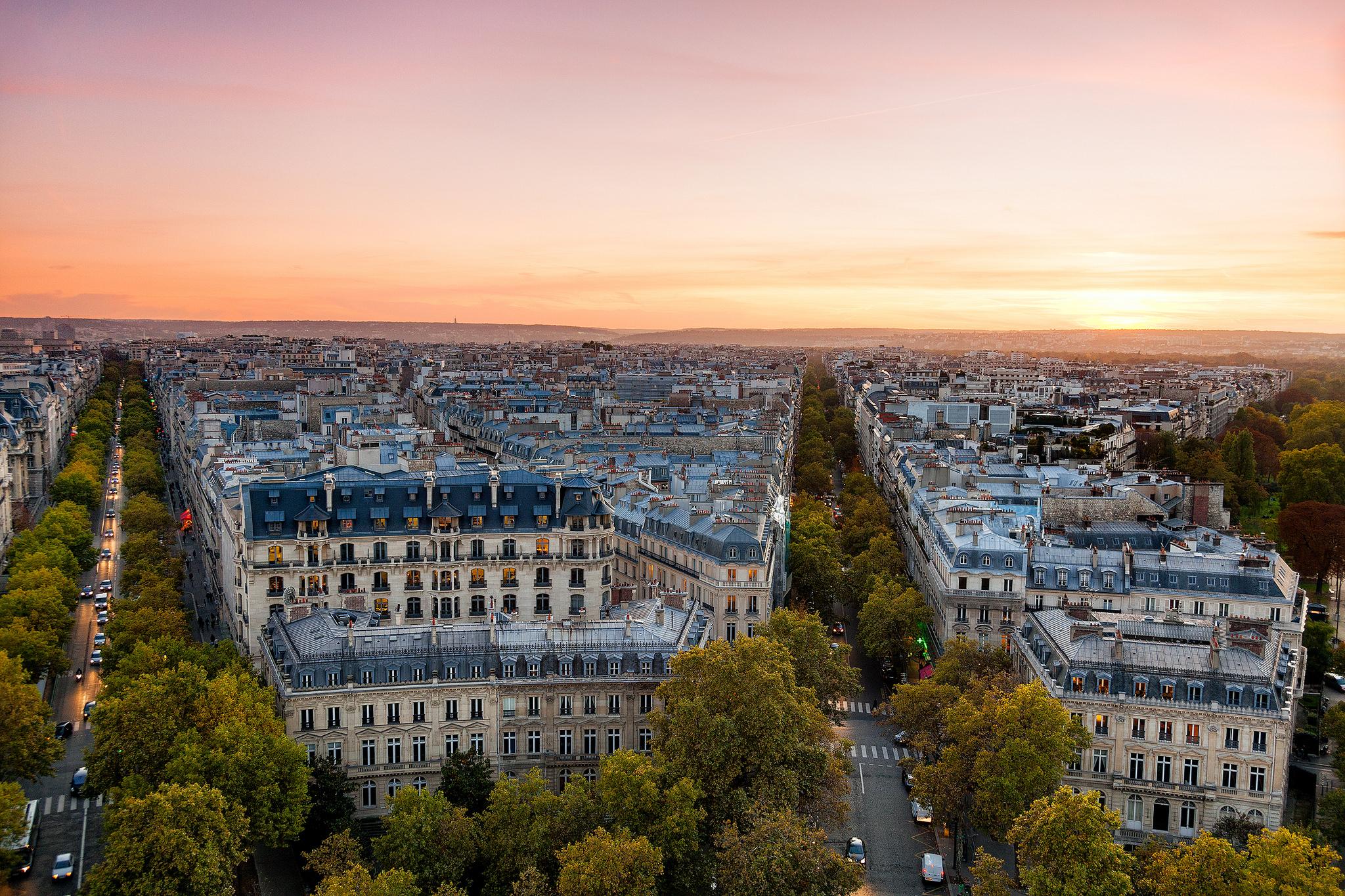 Бесплатное фото Осень в Париже