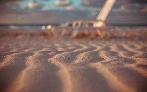 Photo screensaver beach, sand