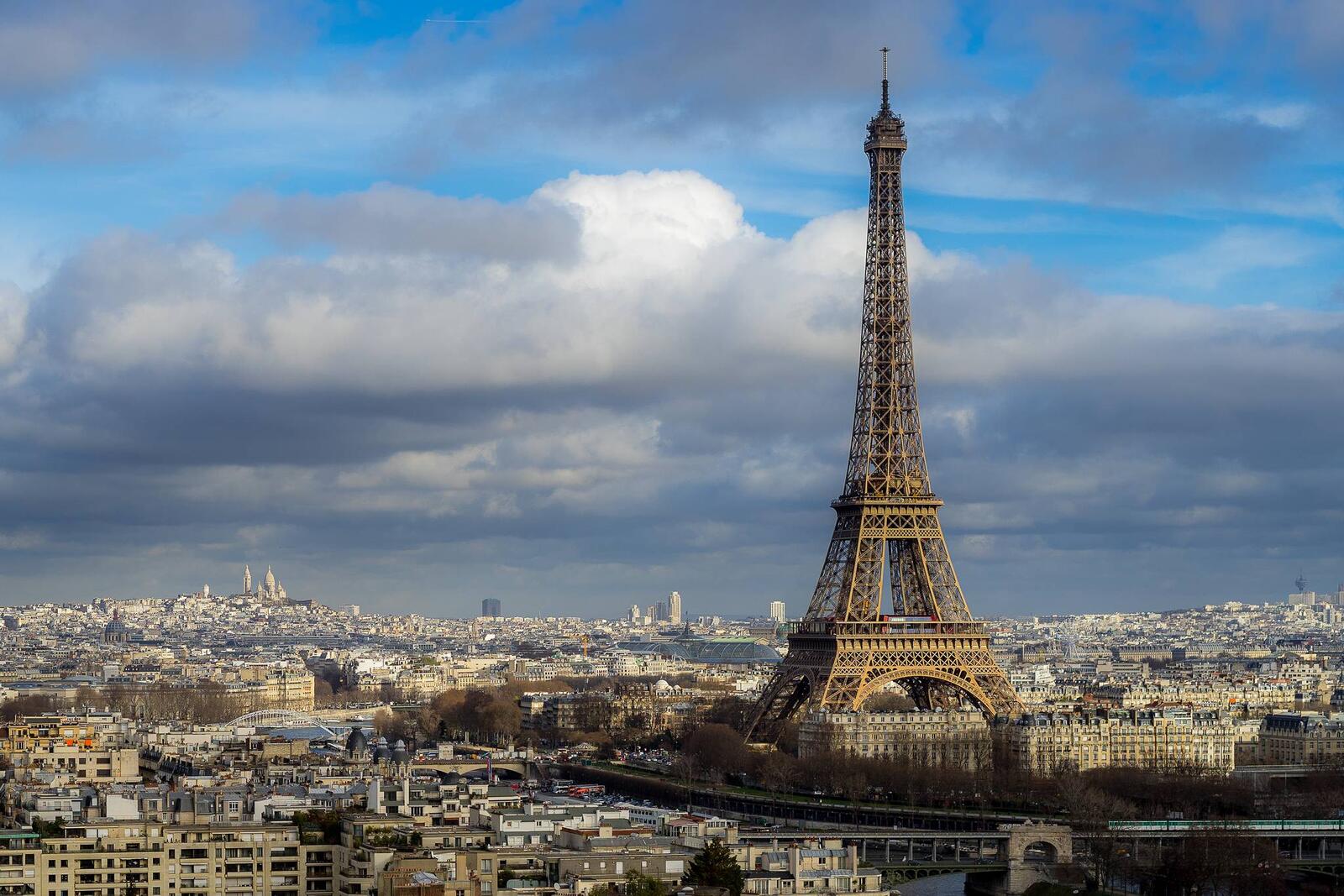 Wallpapers Eiffel Tower cityscape the landmark on the desktop