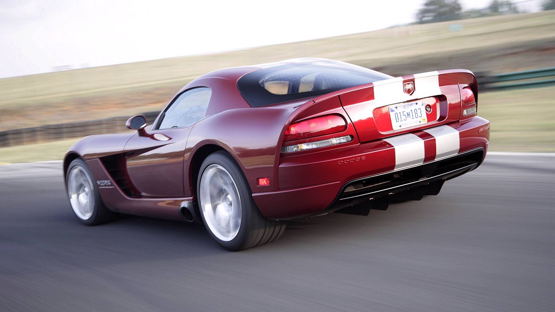 Wallpapers Dodge viper sports car air intakes on the desktop