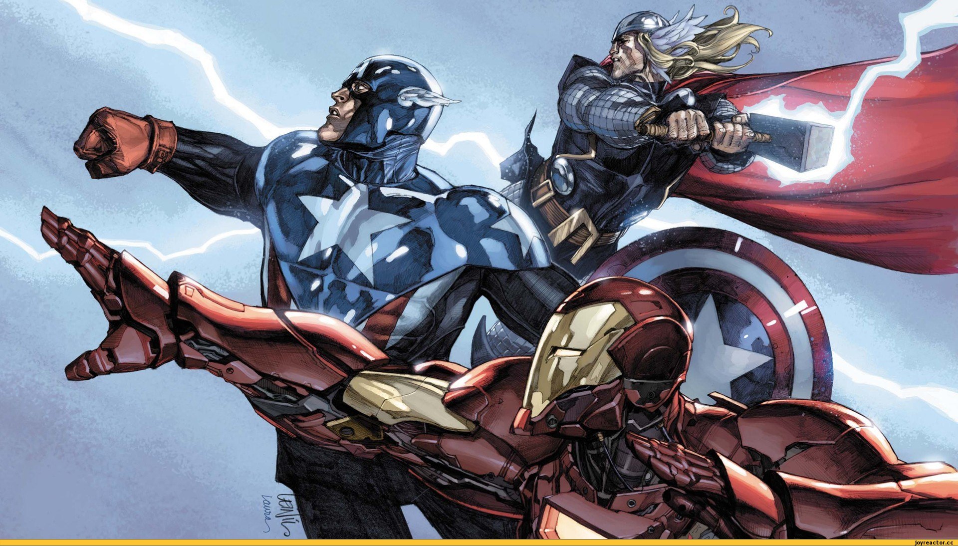 Обои Marvel Капитан Америка мстители на рабочий стол