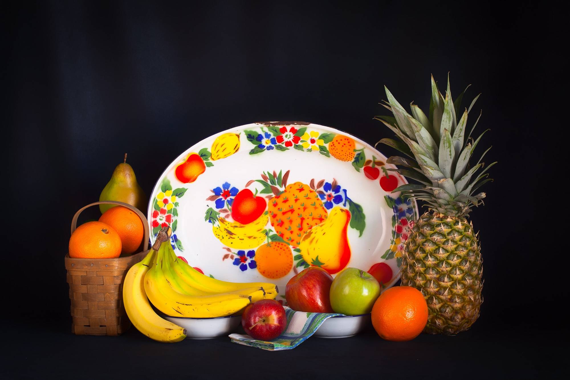 Wallpapers dish fruit food on the desktop