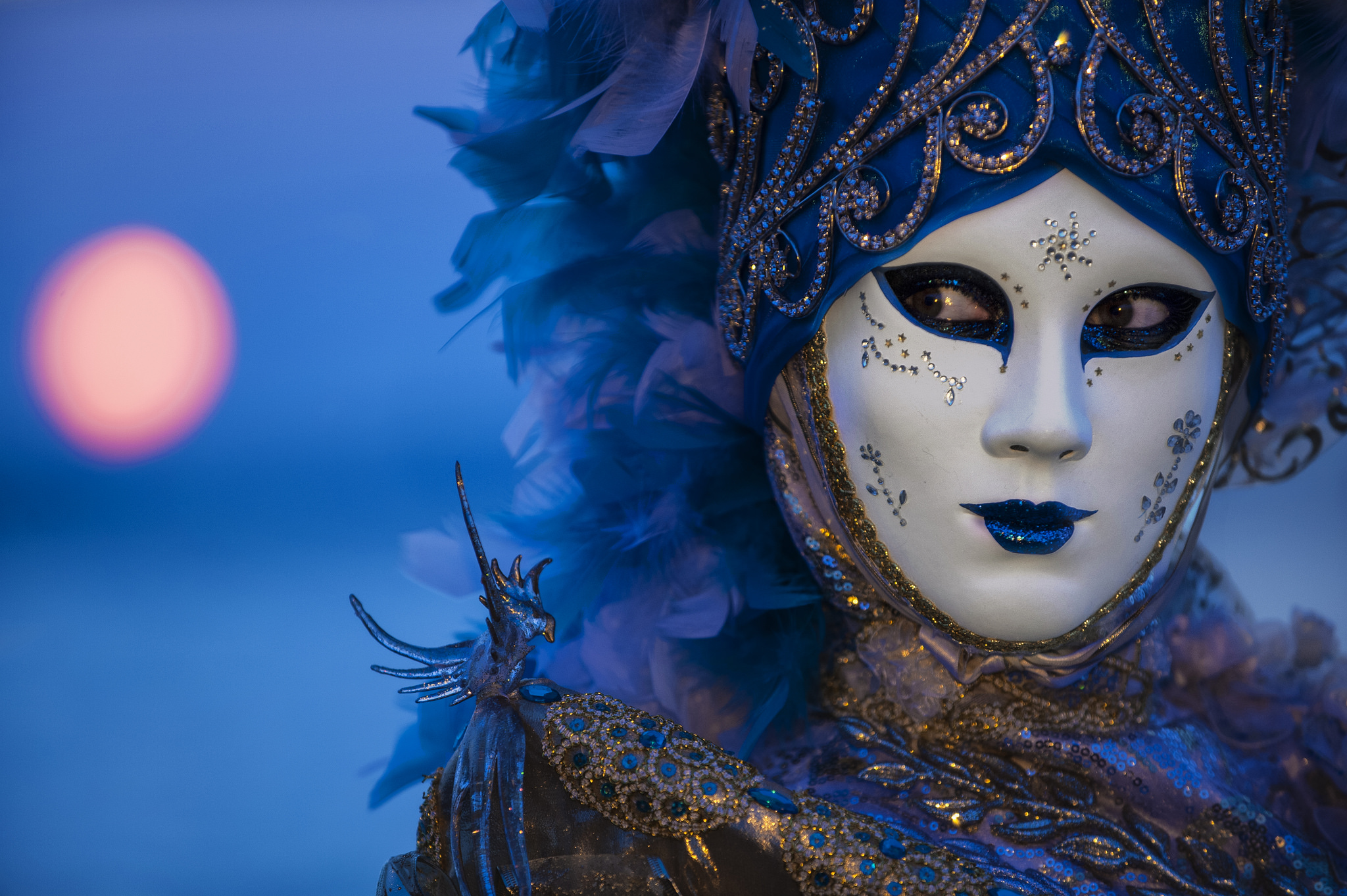 Wallpapers carnival in venice costumes Venetian costume on the desktop