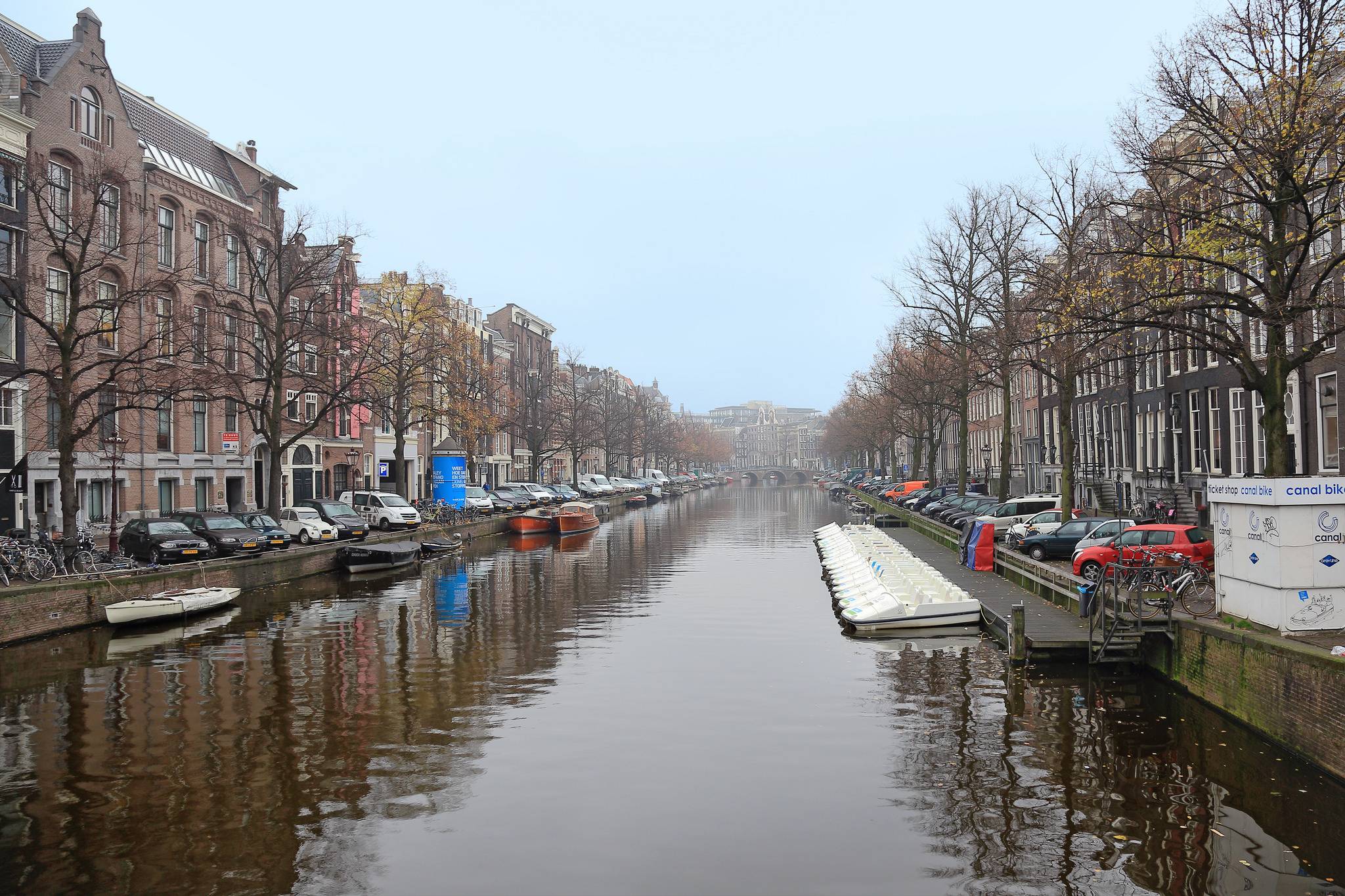 桌面上的壁纸河流 荷兰 全景图