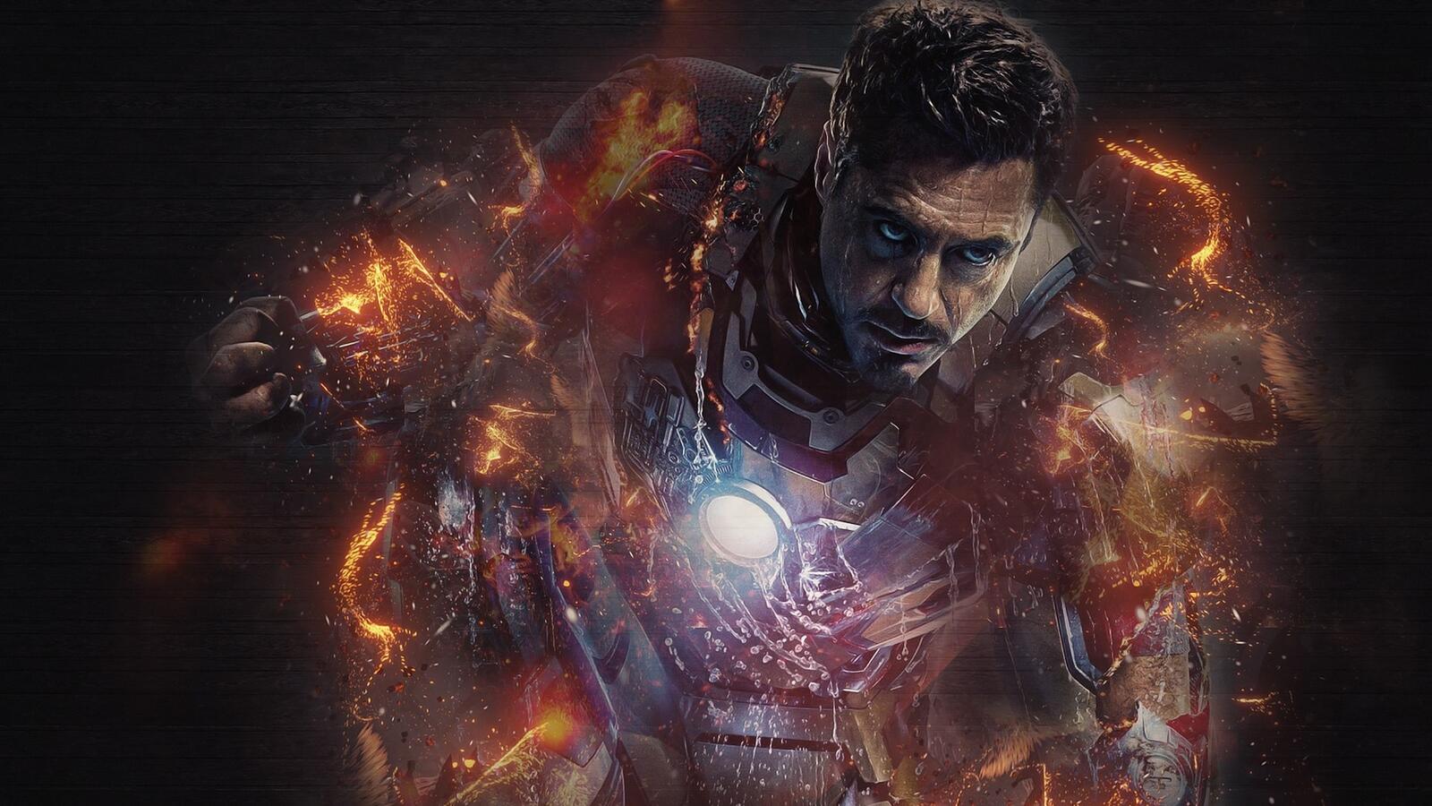 Wallpapers Iron man suit energy on the desktop