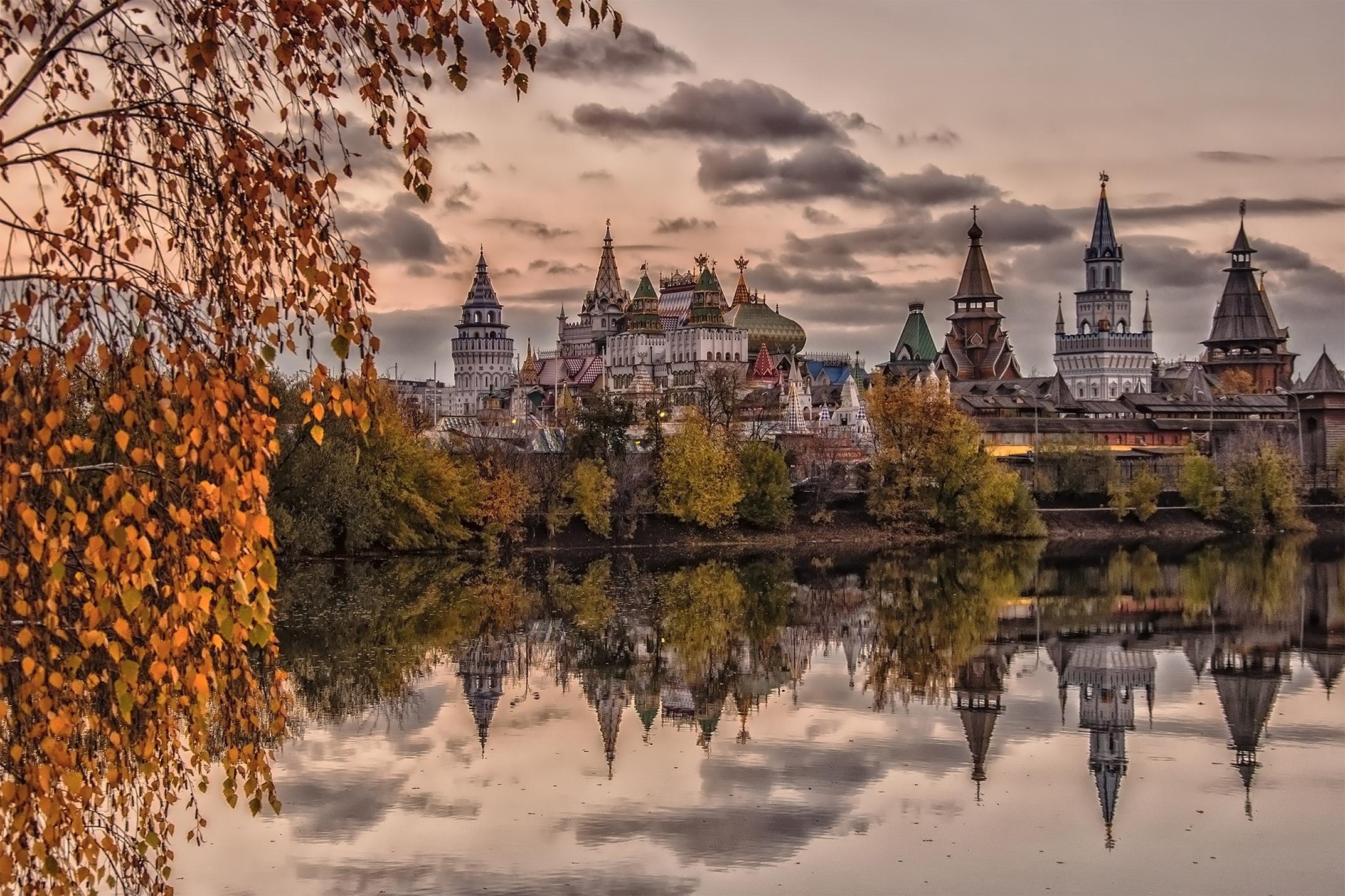 桌面上的壁纸Ismaylovo的城堡 俄罗斯 莫斯科