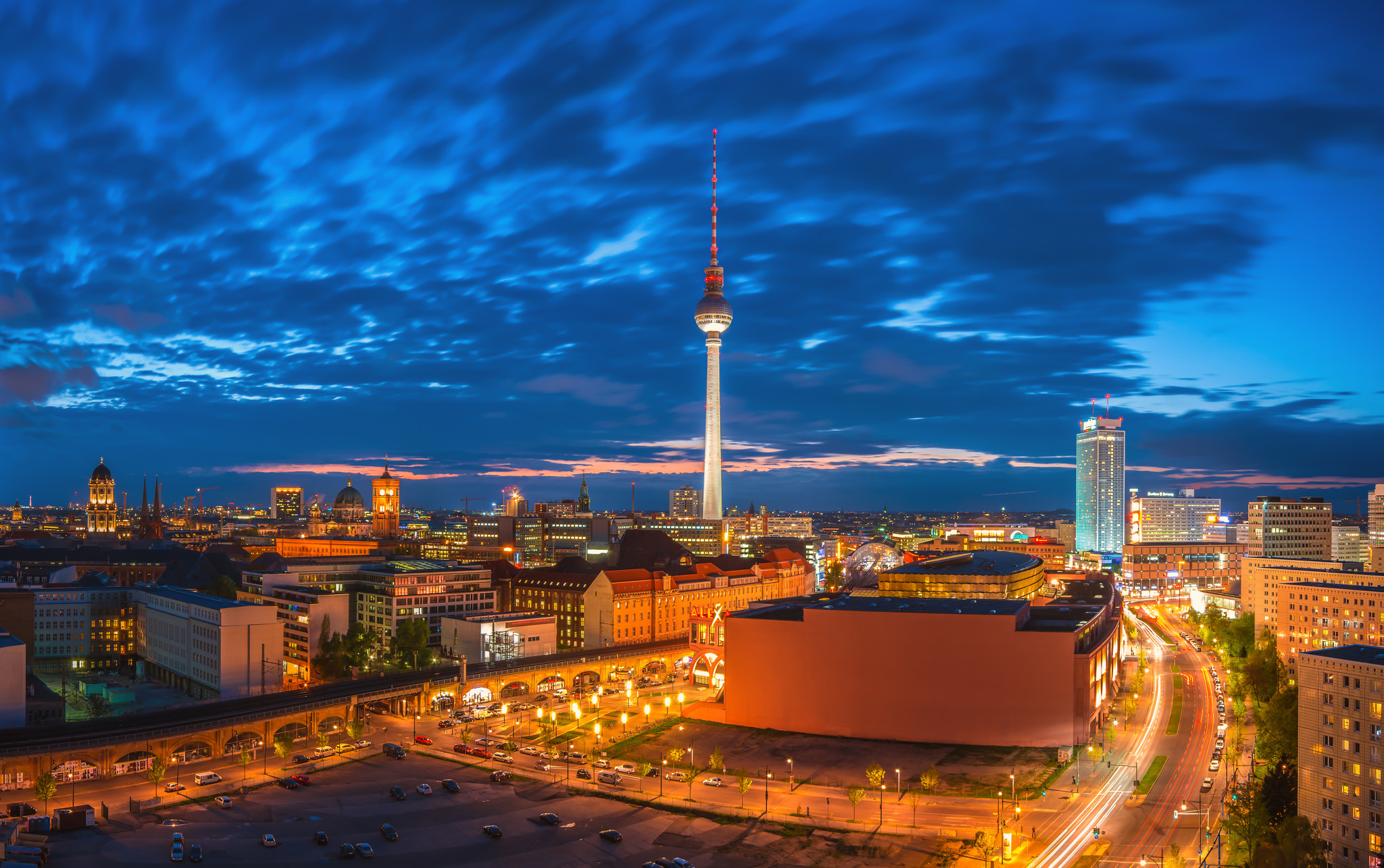 Германия Берлин панорама