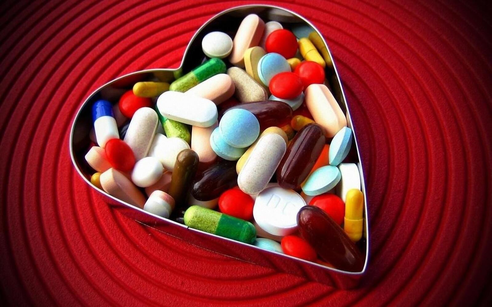 Wallpapers tray medication pill on the desktop