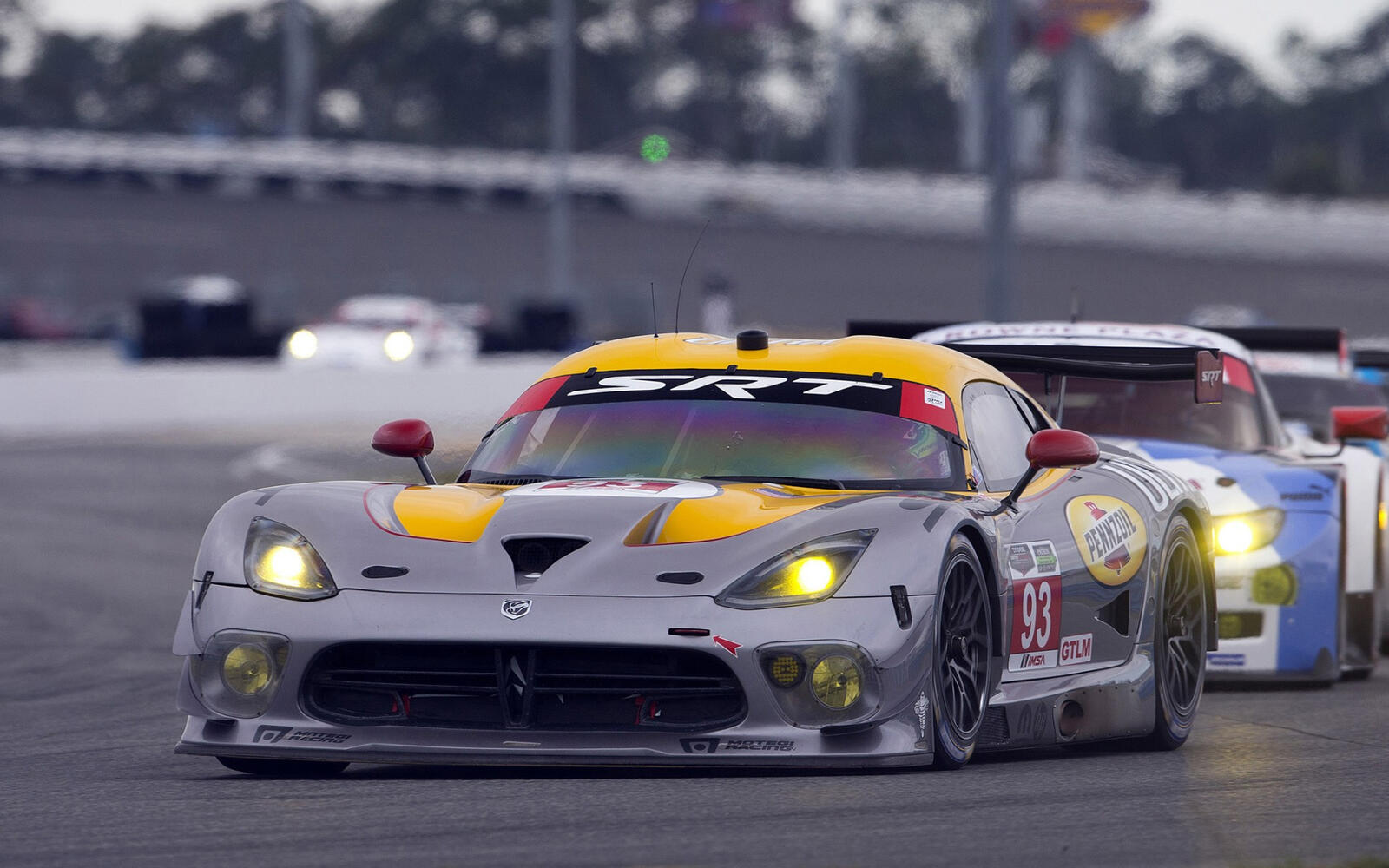Wallpapers corvette race Le Mans on the desktop