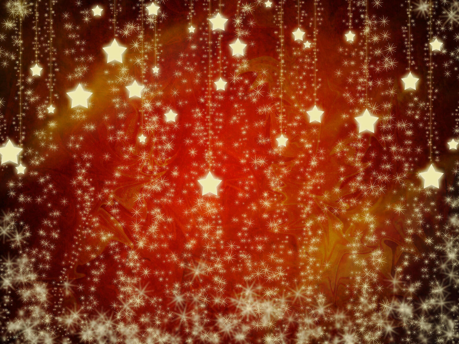 Wallpapers holiday decoration stars on the desktop