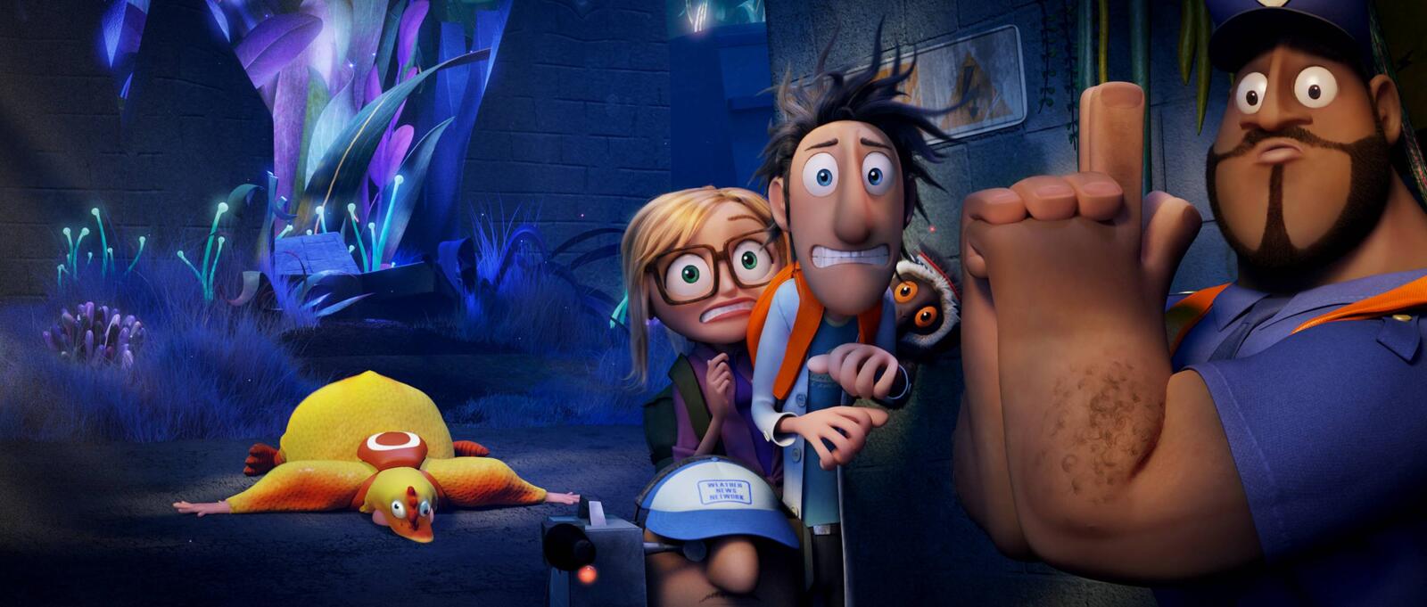 Wallpapers Cloudy with a Chance of Meatballs 2 fantasy family on the desktop