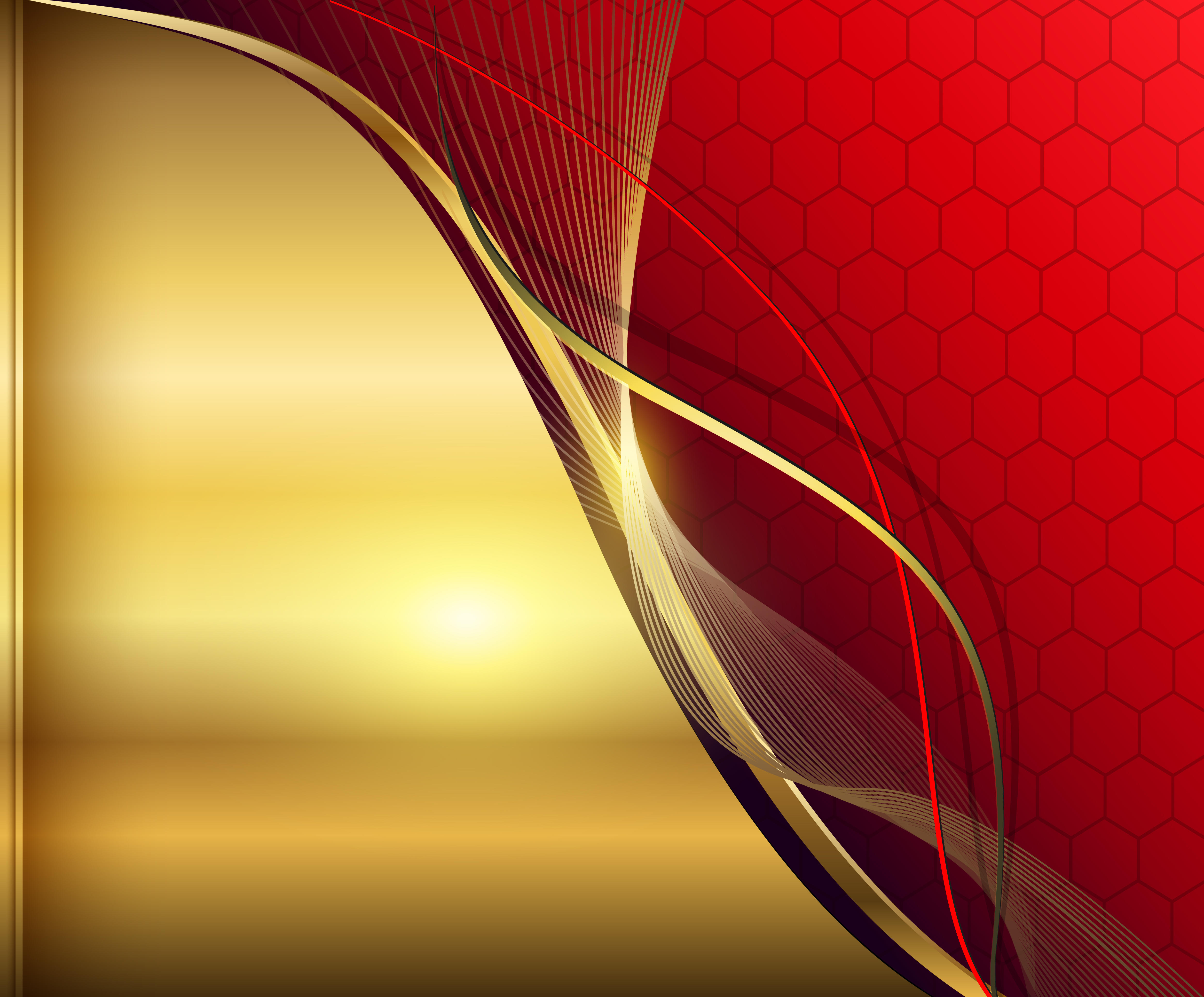 Wallpapers golden red background on the desktop