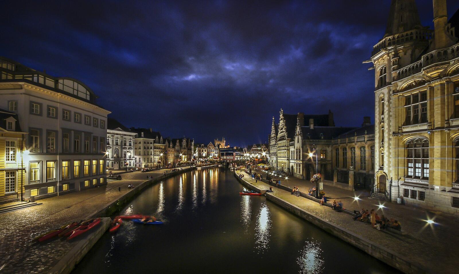 桌面上的壁纸比利时 在比利时 根特是法兰德斯的一个城市